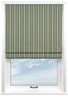 The British Stripe Co. Charles, Highlands No.1 - Roman Blind